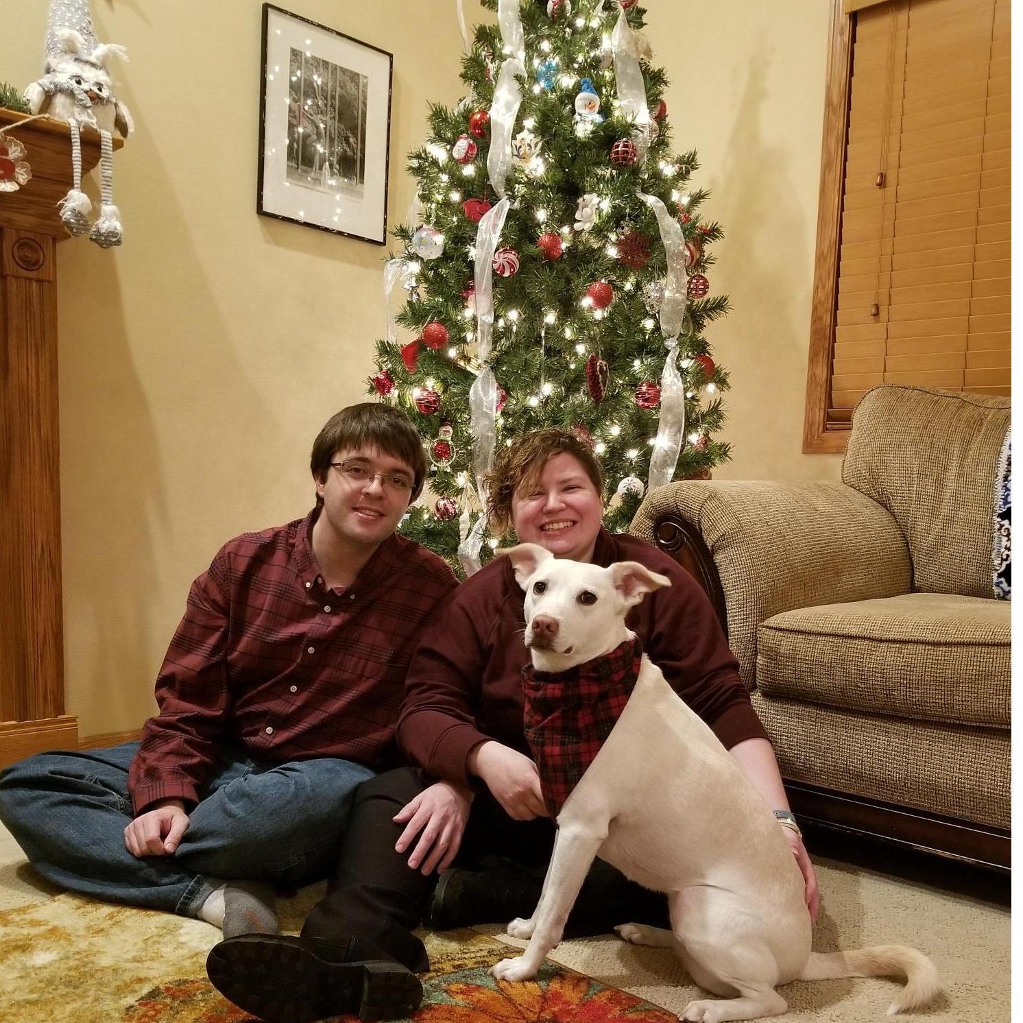 Zoe's fist Christmas with us!