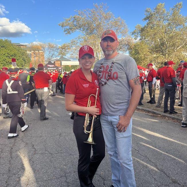 Converted Sean to a Buckeye fan!