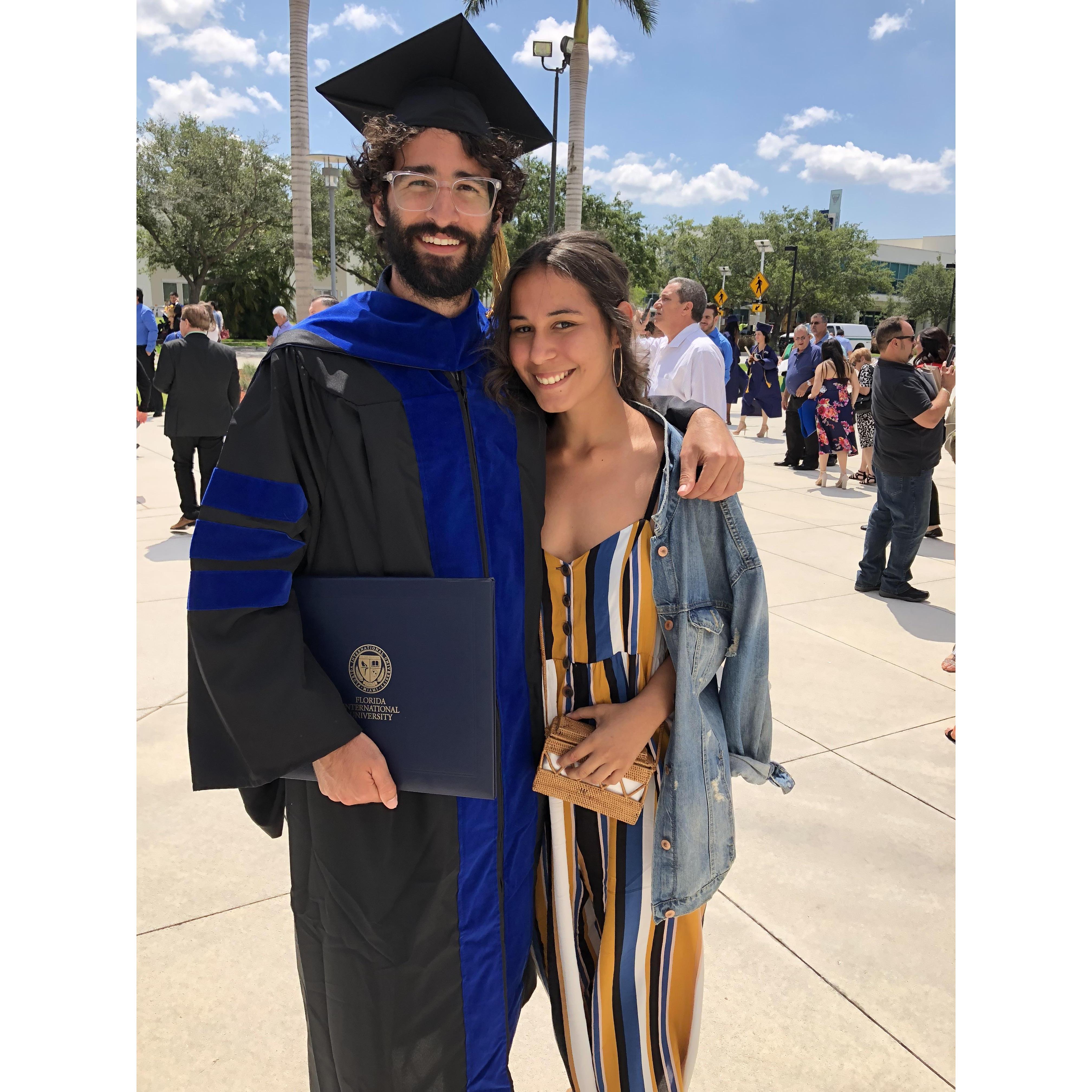 Ph.D. graduation
