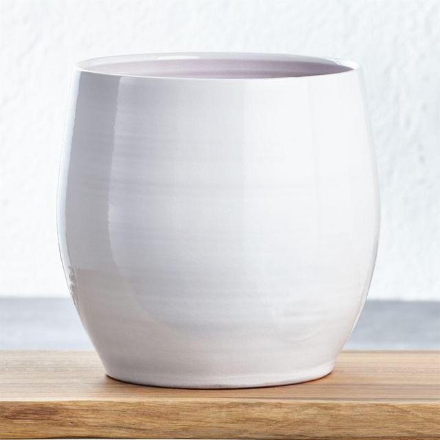 Campana Large White Planter