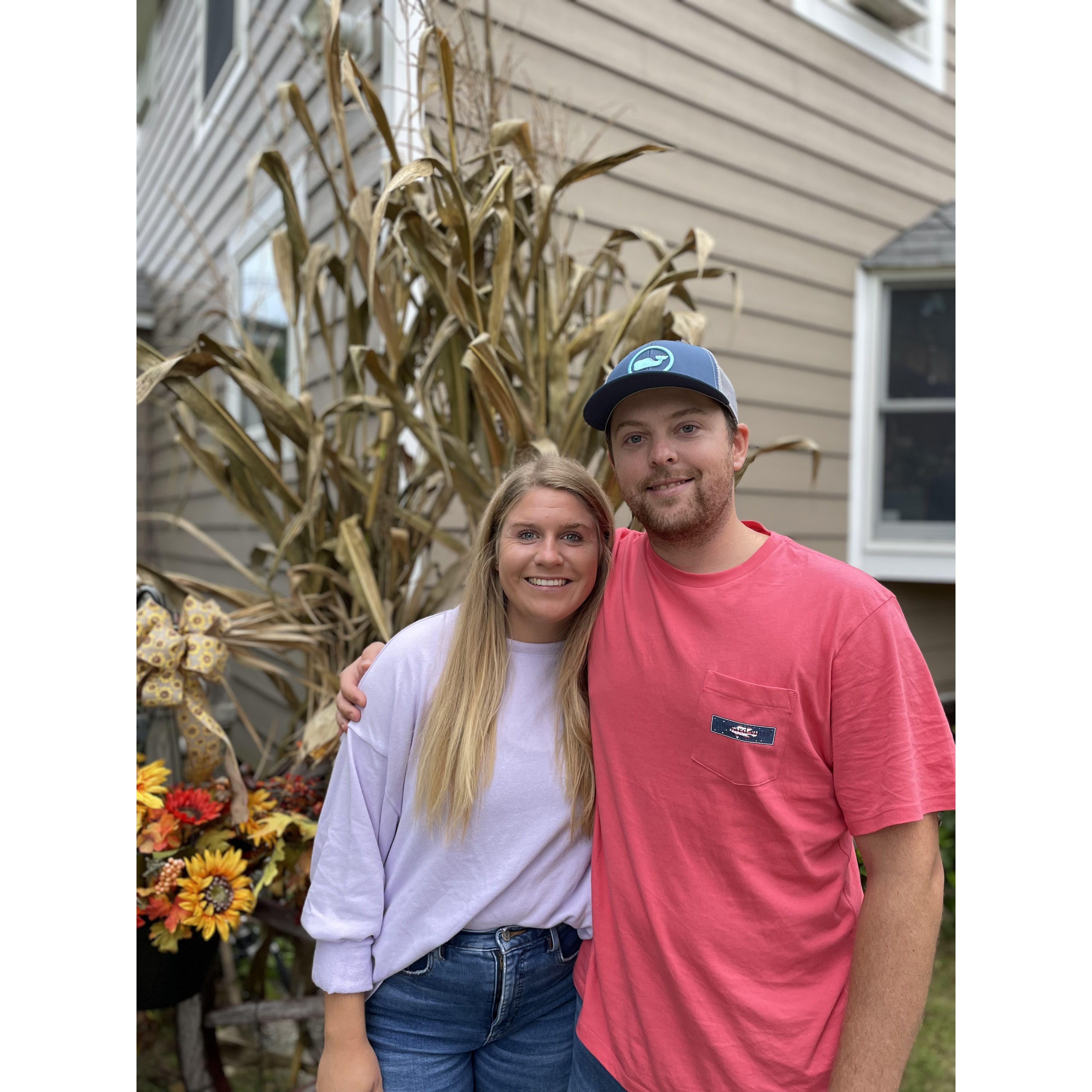 First time meeting Nick's family in Massachusetts!