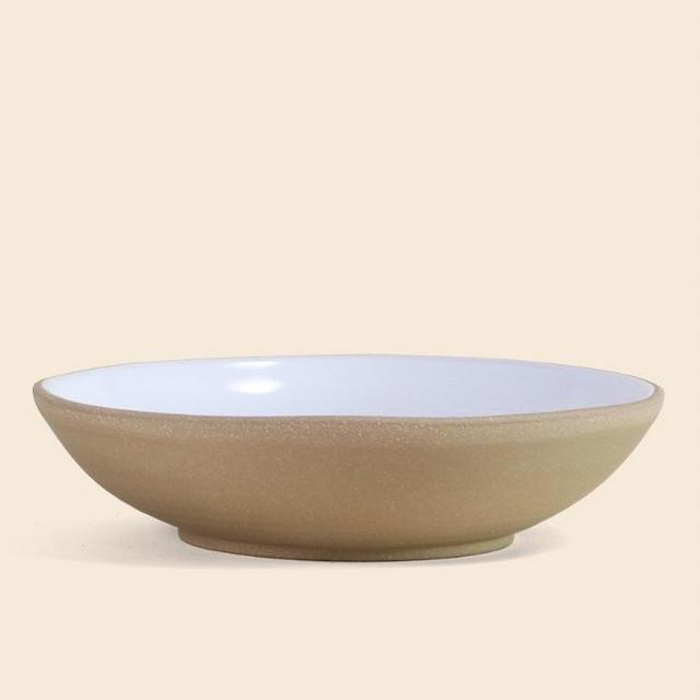 10" Coupe Entree Bowl- Toasted/White