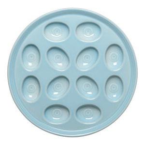 Round Egg Serving Platter 11 1/4 Inch