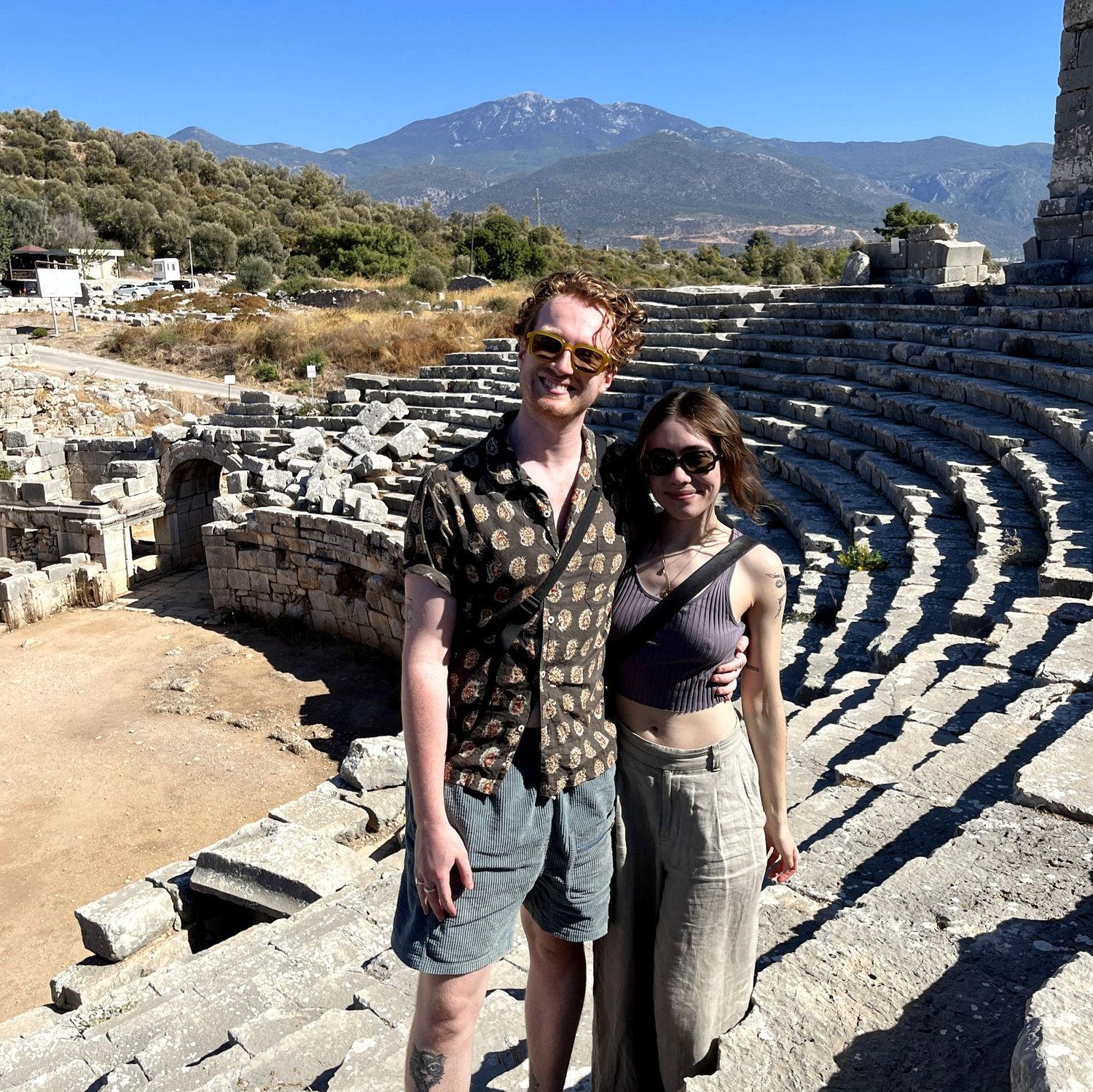 Kaş, Türkiye, October 2024. We love ruins!!