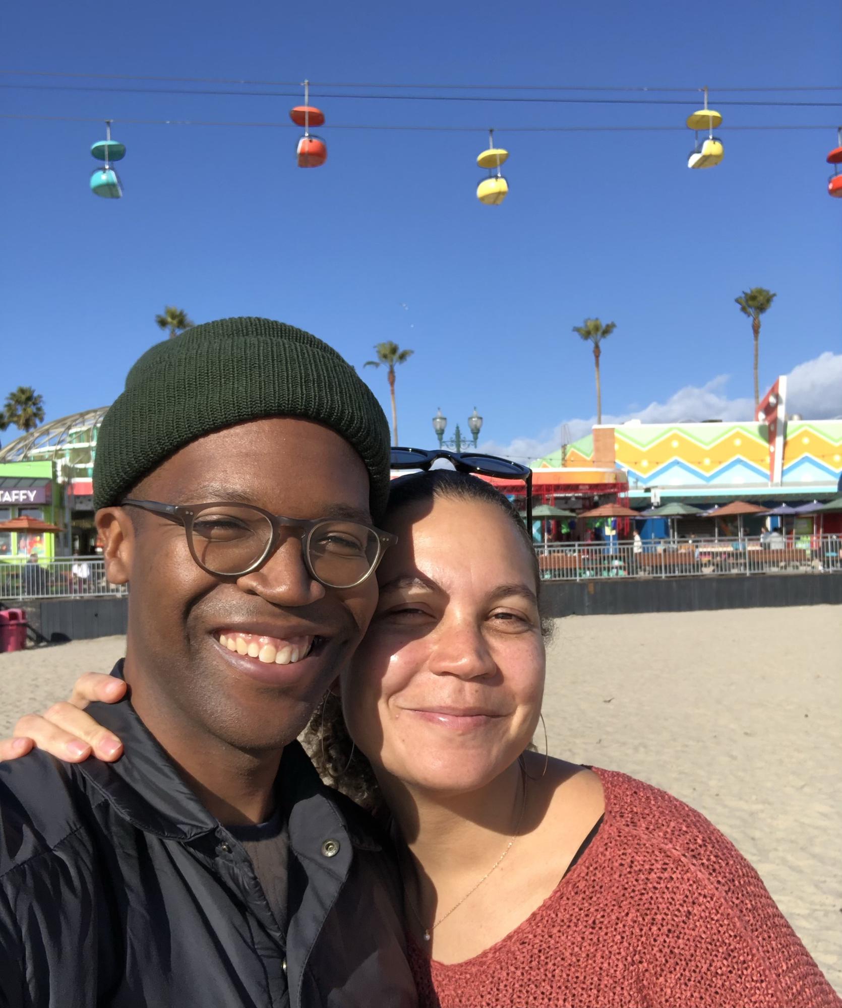 We loved "Us" so much we visited the Santa Cruz beach it was filmed on