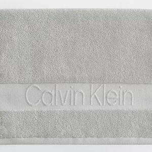 Grey Calvin Klein Iconic Cotton Jacquard Hand Towels