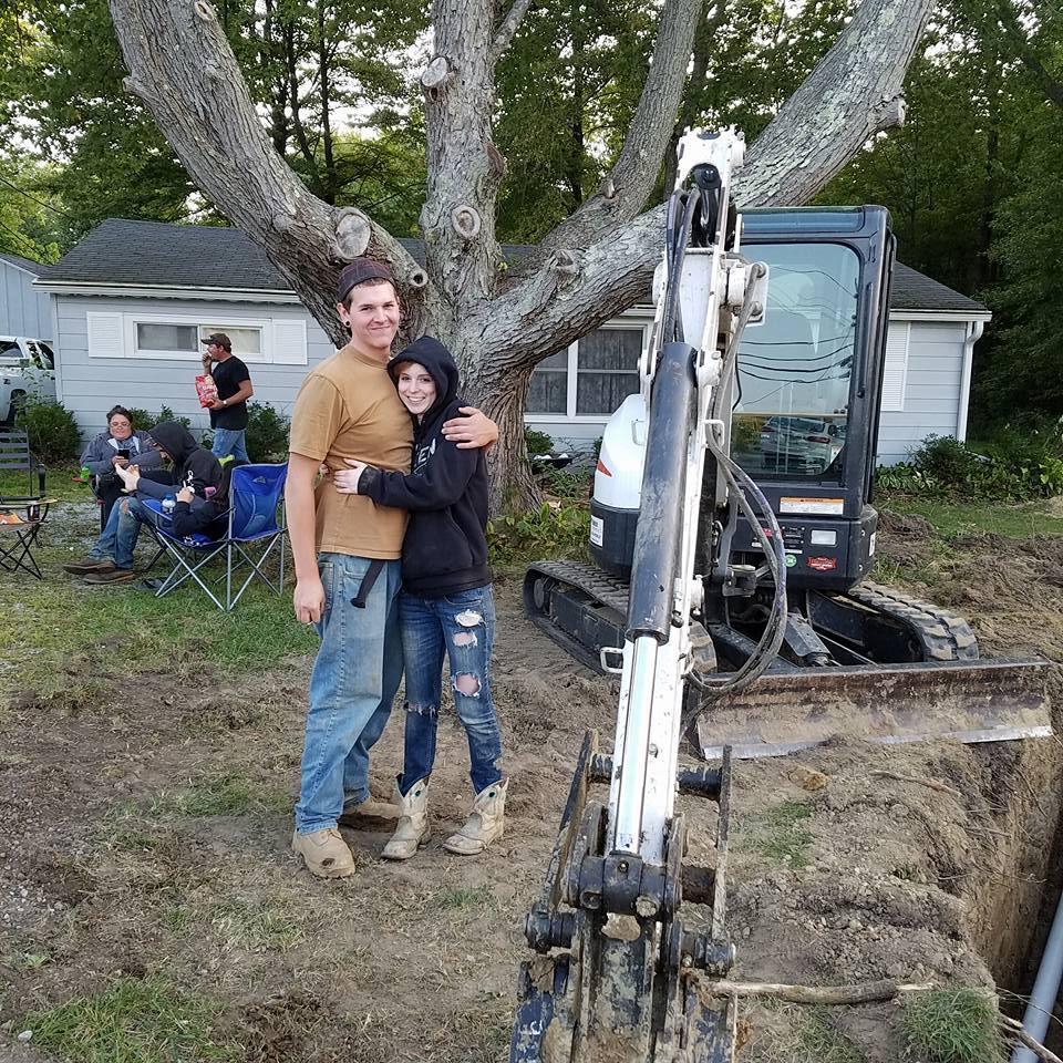 The first major home repair we conquered together!  2017