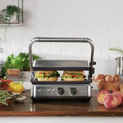 Breville Indoor Electric Smokeless Sear and Press Grill