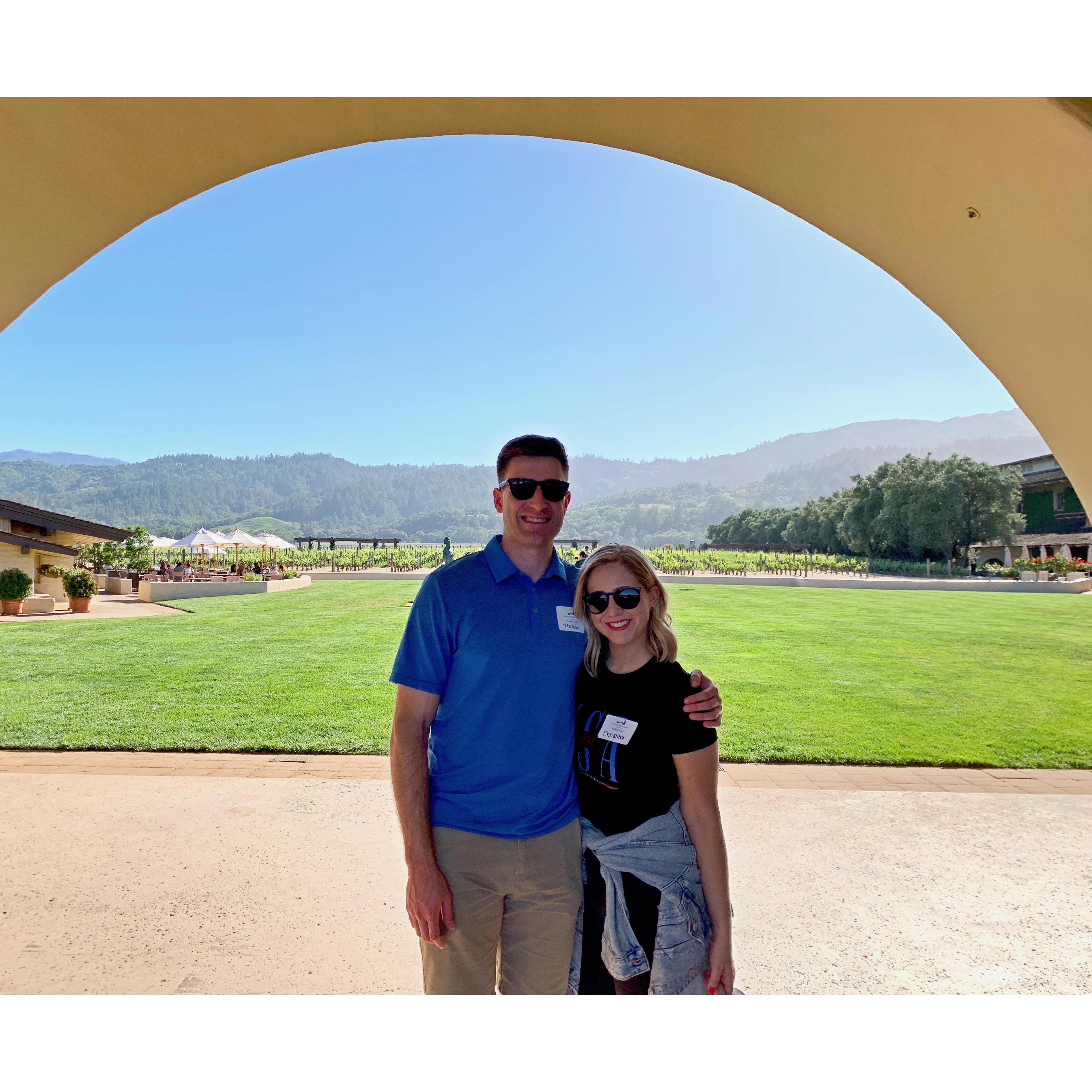 First day in Napa 2019
