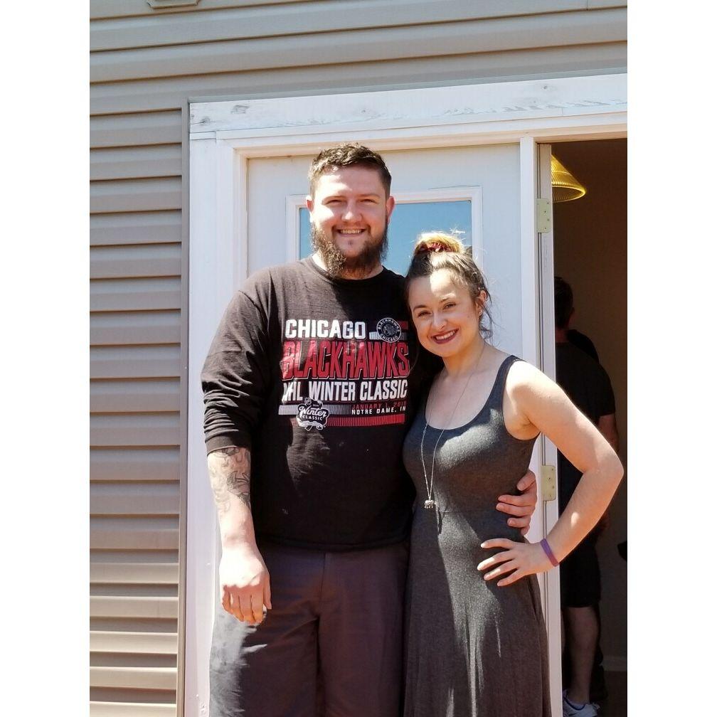 Celebrating Kim's cousin's graduation from college
May, 2021