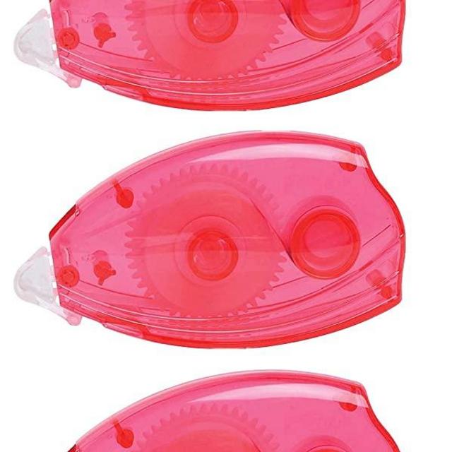 Glue Tape, Double Sided Permanent Adhesive Tape Glue - .33” X 33 Ft Length - Perfect for Photo Books, Memory Albums, Scrapbooking, Crafting and More - 3-Pack