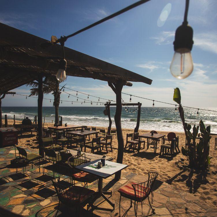 The Green Room
Beach front restaurant outside of todos santos.
Best ceviche ever!