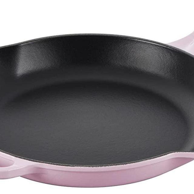Le Creuset Enameled Cast Iron 11.75" Signature Iron Handle Skillet, Shallot