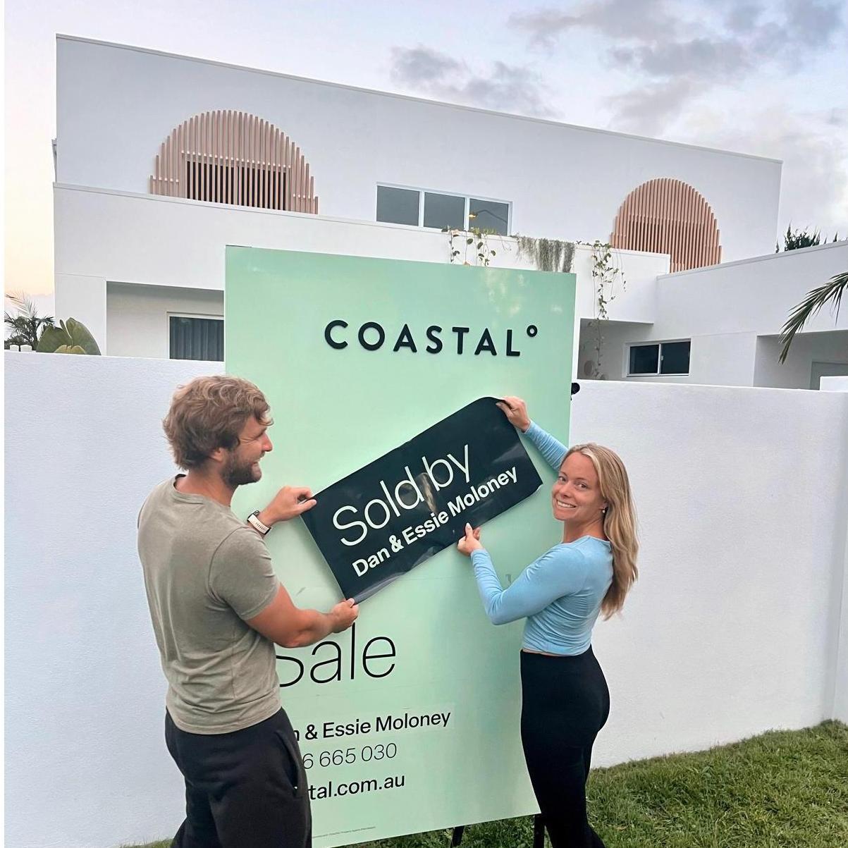 The finish line of our first development project "Laguna".