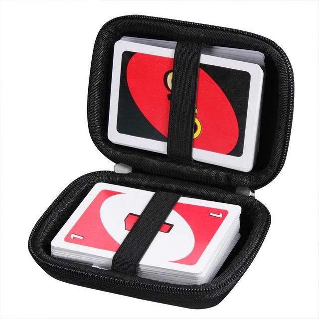 Anleo Hard Travel Case for Mattel UNO Classic Card Game(Only Case)