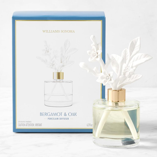 Home Fragrance Bergamot & Oak Porcelain Diffuser