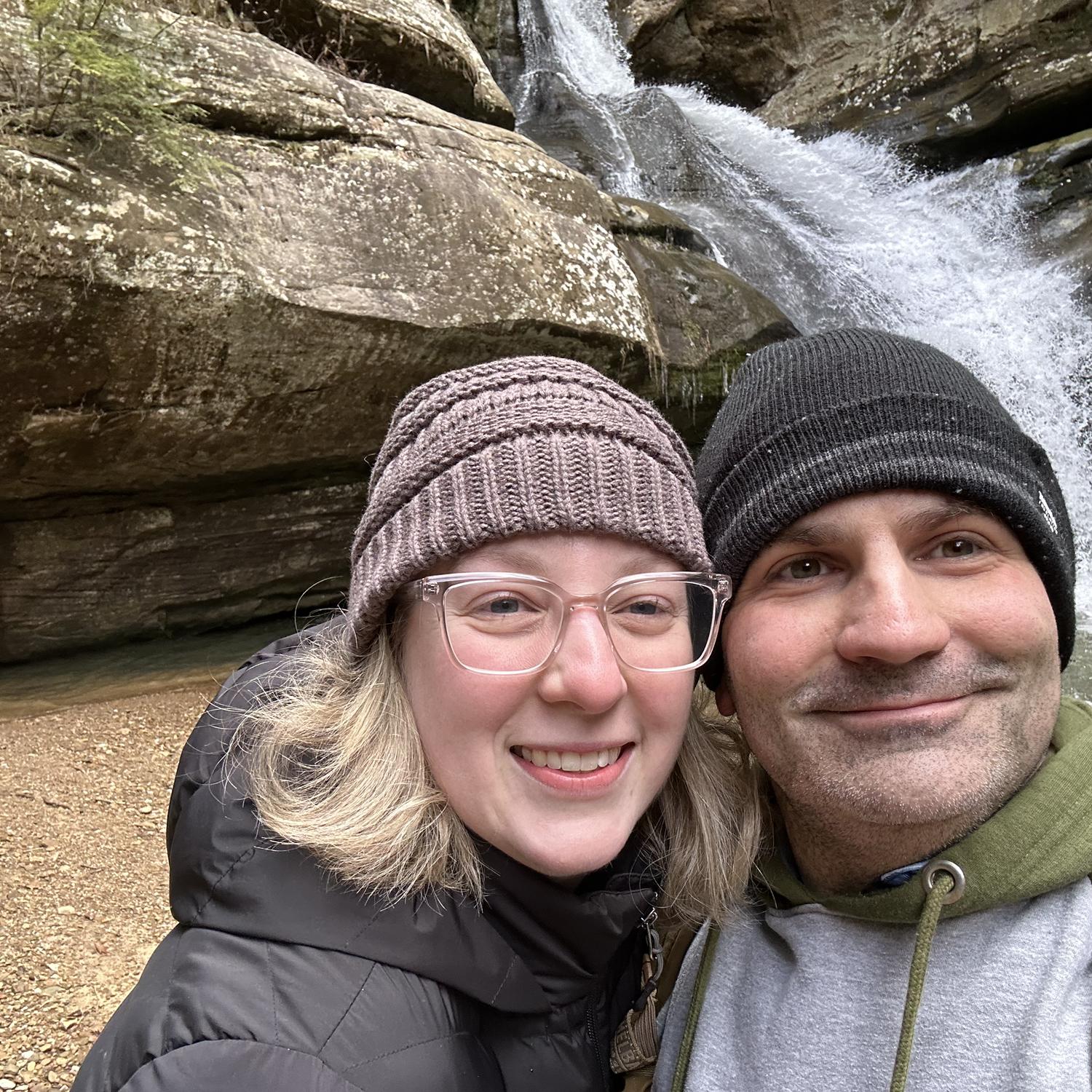 Hocking Hills 2023, one of our first of many weekend trips.