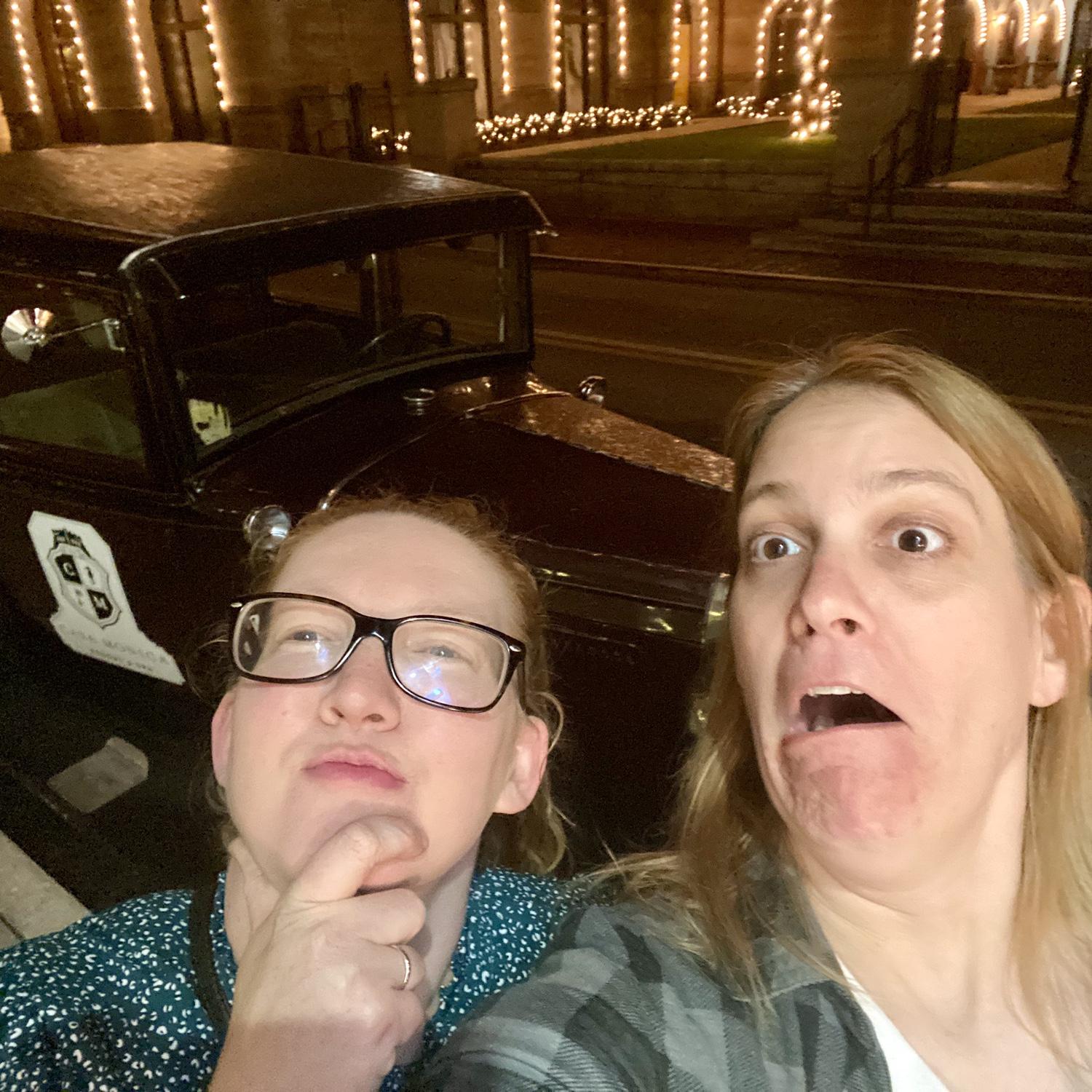 Nights of Lights in St. Augustine. On this night, we started our tradition that every time we came to visit, we would slow dance in the gazebo located in the center of St. A's Historic District.