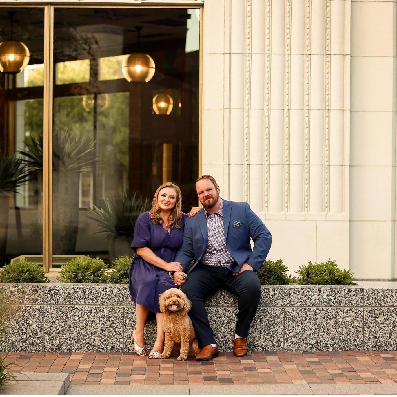 From our engagement shoot - Bottleworks District, downtown Indianapolis.