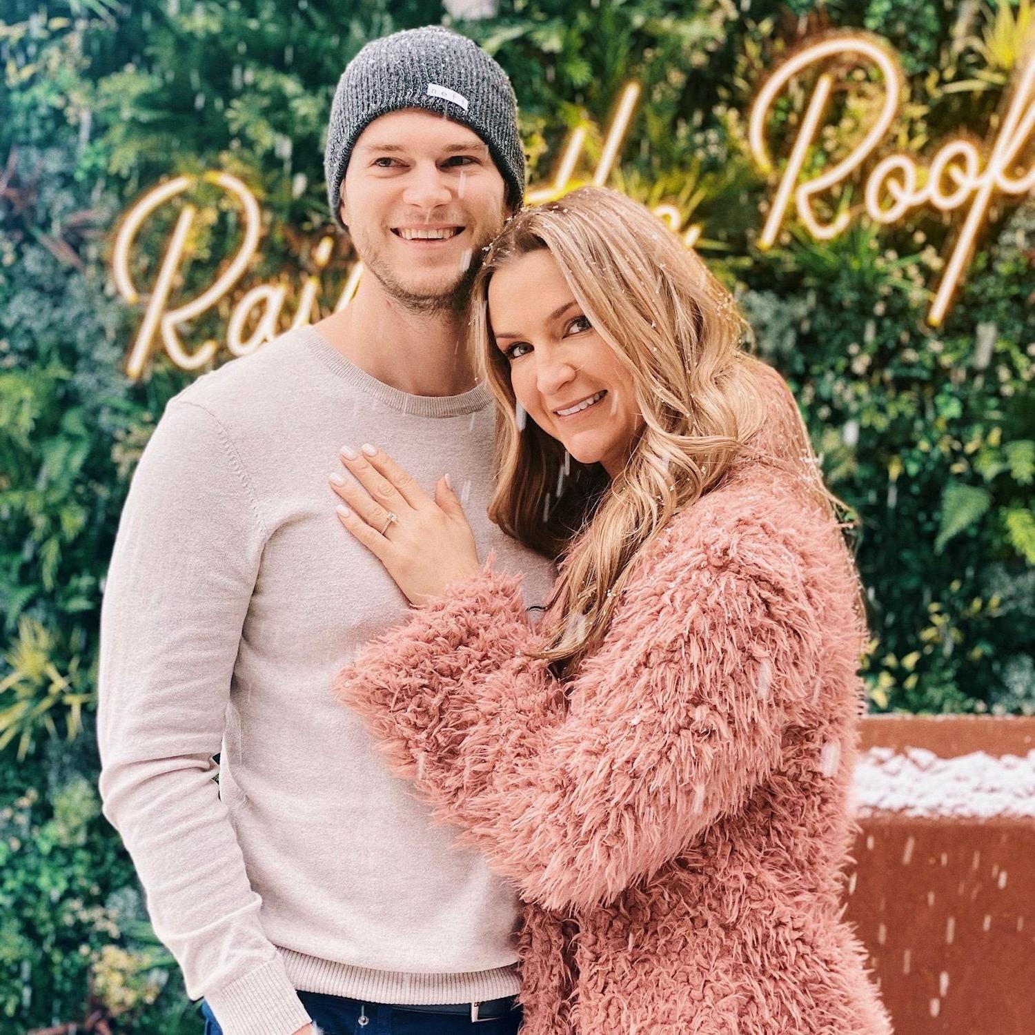 Cody popped the question in Nashville, January 15, 2022. The next day we got snow!