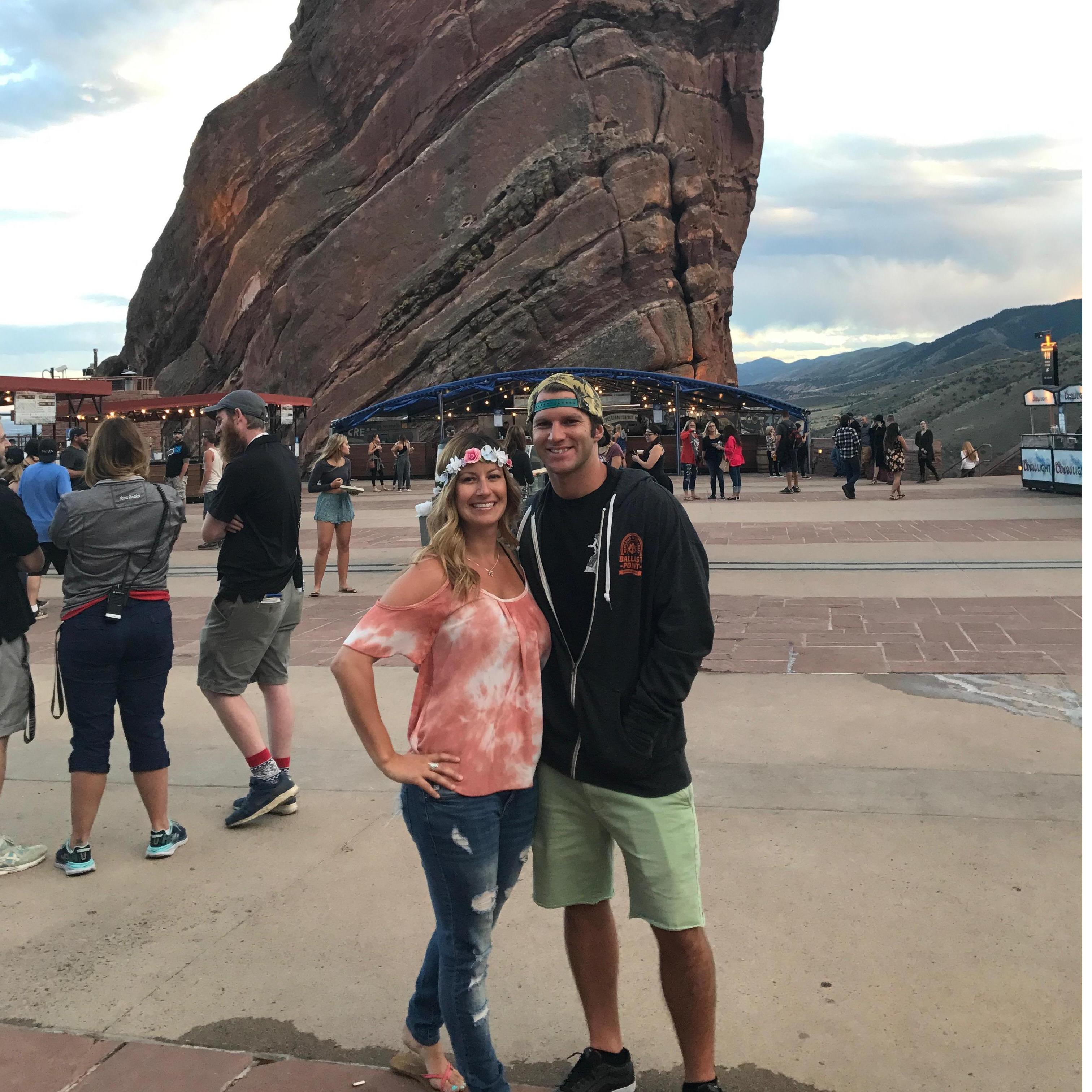 Rebelution concert at Red Rocks