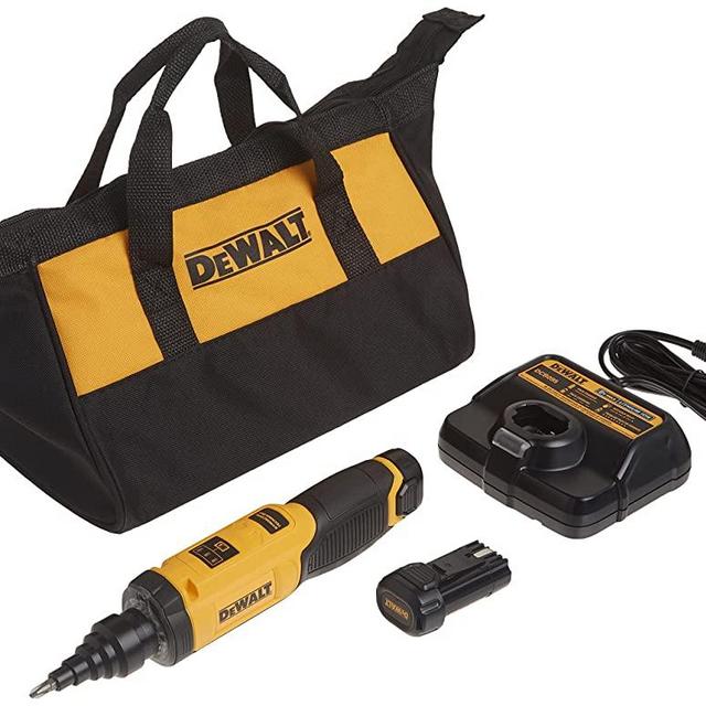 DEWALT 8V MAX Cordless Screwdriver with Conduit Reamer, Gyroscopic, Electric (DCF681N2)