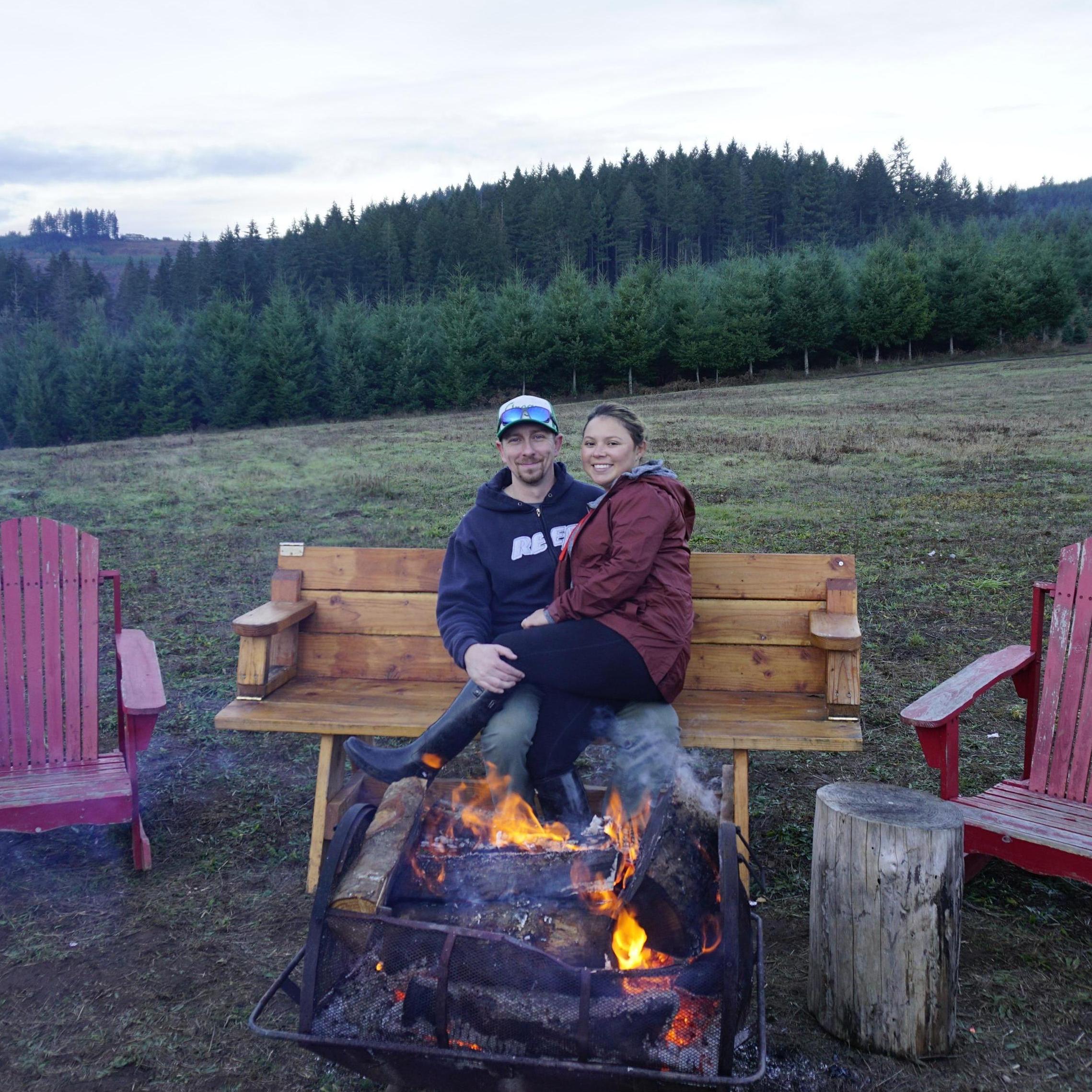 We had just picked out our Christmas tree.
December 2018