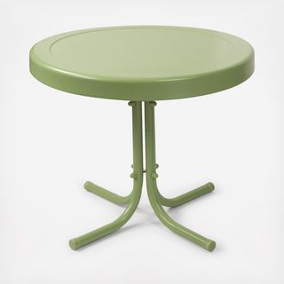 Griffith Retro Outdoor Metal Side Table
