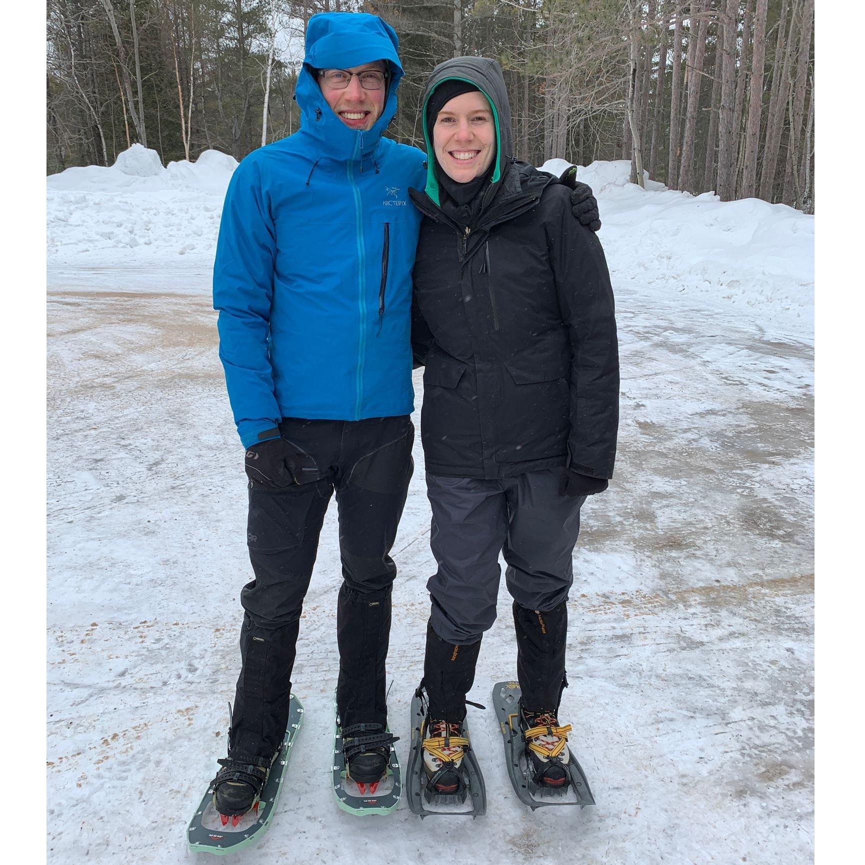 A picture from the ice climbing trip we went on in Upper Peninsula of Michigan in February of 2022. Very cold, but VERY beautiful!