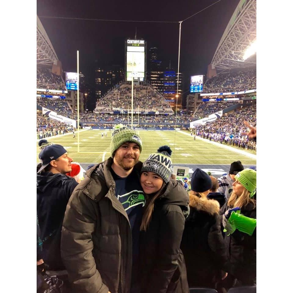 Thanks for wearing Seahawks gear for me, Kyle!