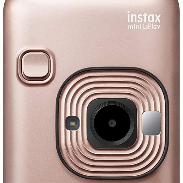 instax Mini Liplay 2-in-1 Hybrid Instant Photo Camera and Printer with 2.7 inch LCD Screen, Mini Film Format, Blush Gold