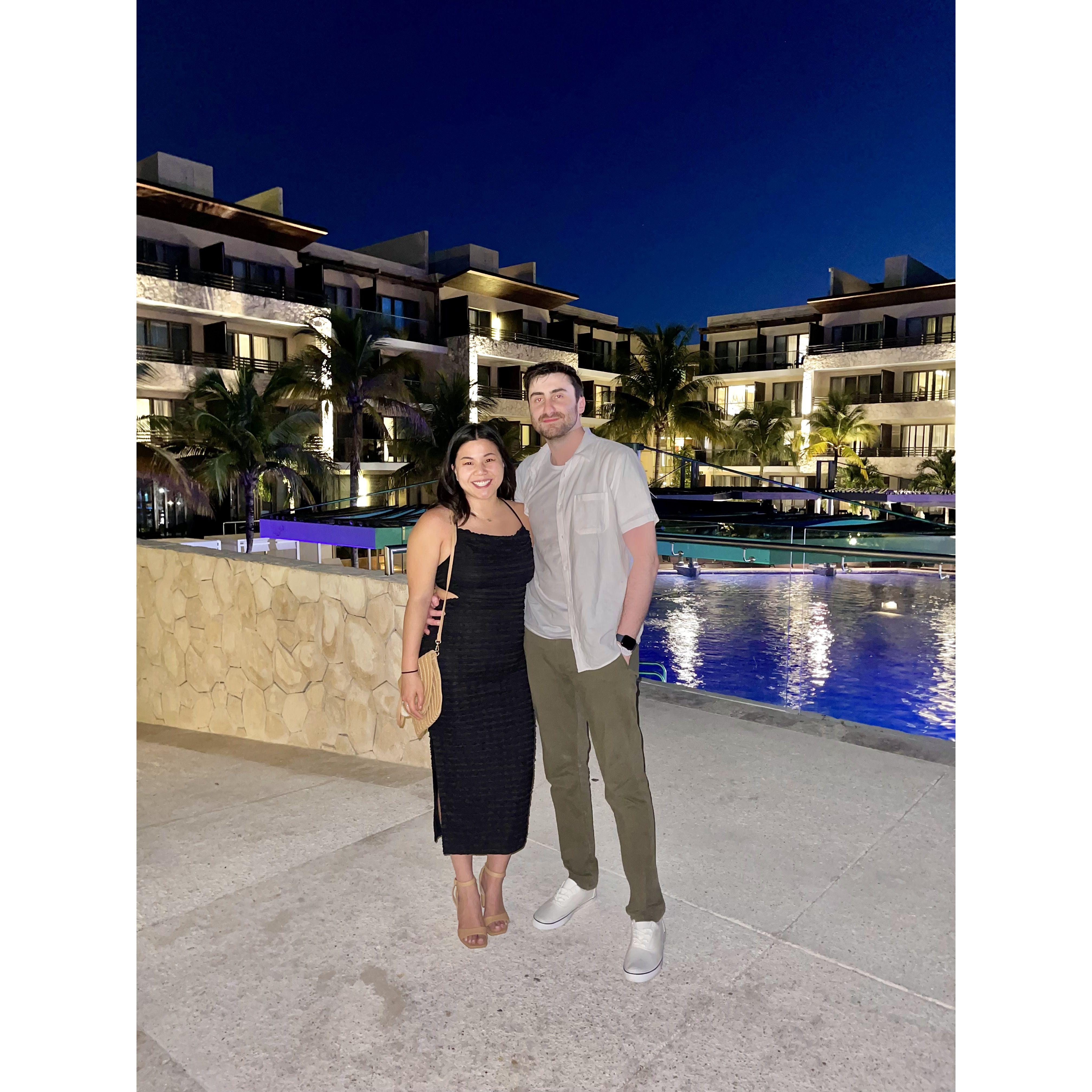 We were crazy enough to take a trip to Mexico only 3 months into dating! June '23