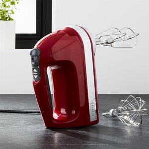 KitchenAid - KitchenAid ® Empire Red 7-Speed Hand Mixer