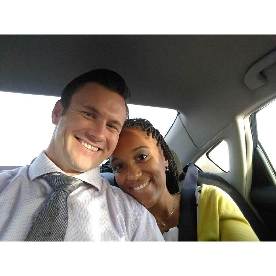 On our way to our first assembly as a new couple :)
10/21/17