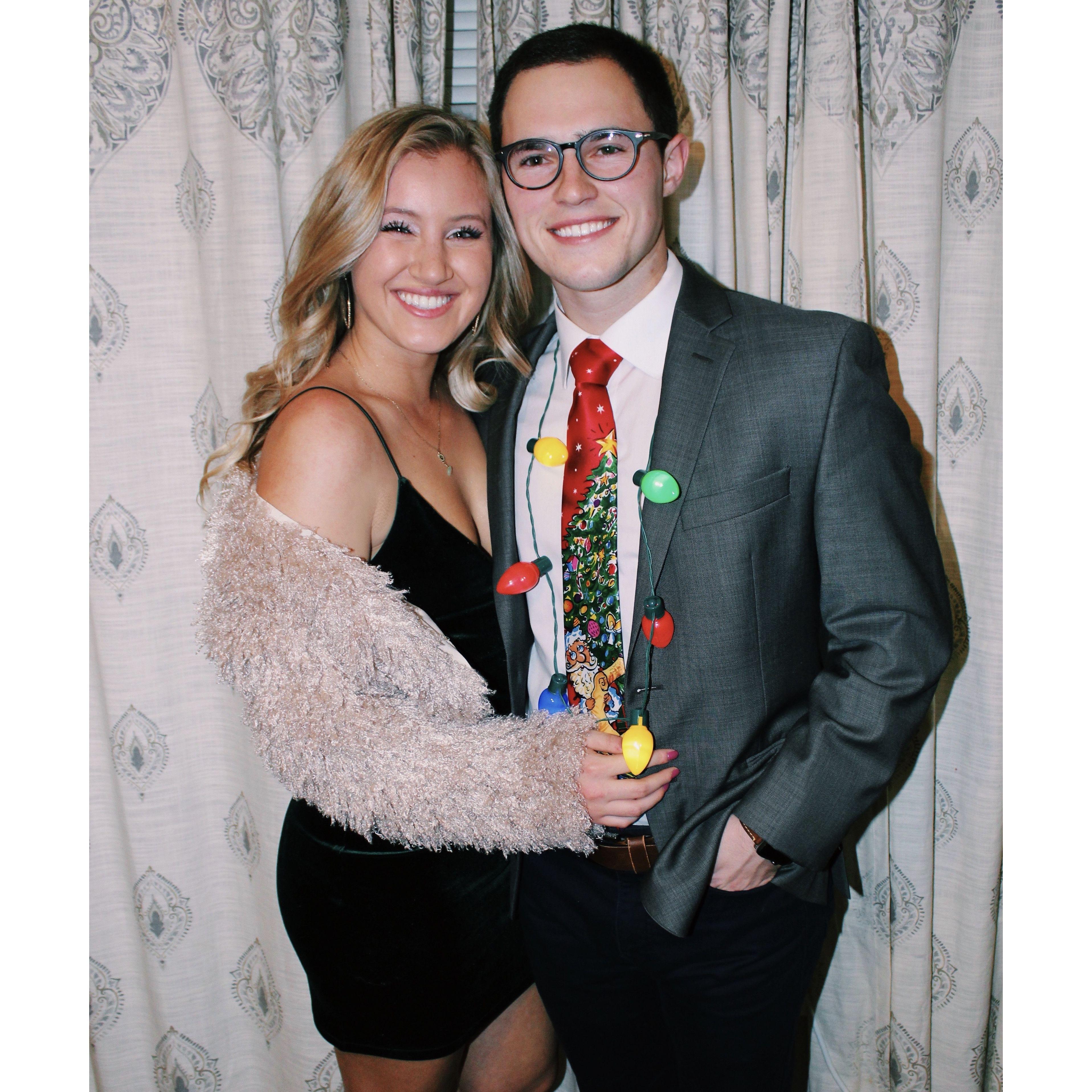 Our first photo together! In December 2018 Fallon had the courage to ask her intern friend Shane to her senior year formal
