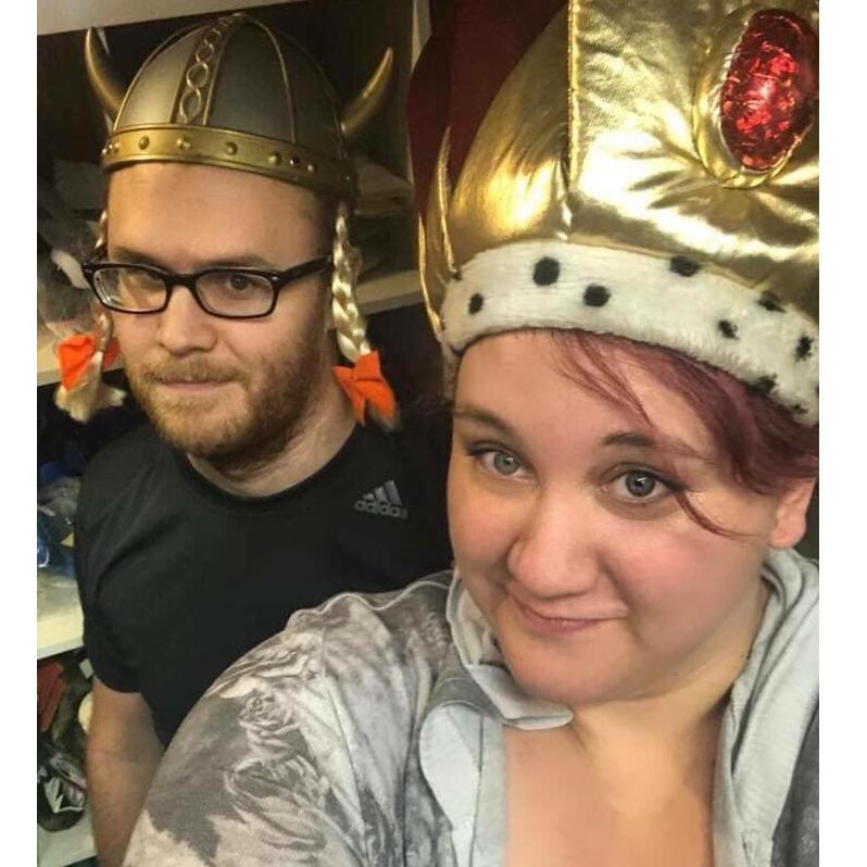 The Hat Shop!!! Stone was such a good sport to put on every hat I suggested