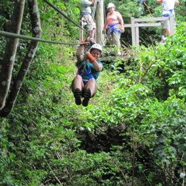 Harrison's Cave & Zipline Experience On Our Honeymoon