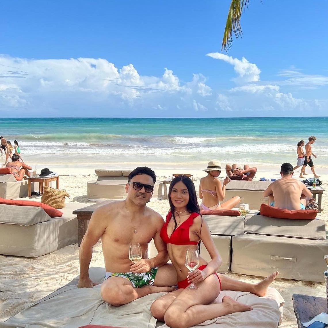 En Tulum, fue un día bonito.