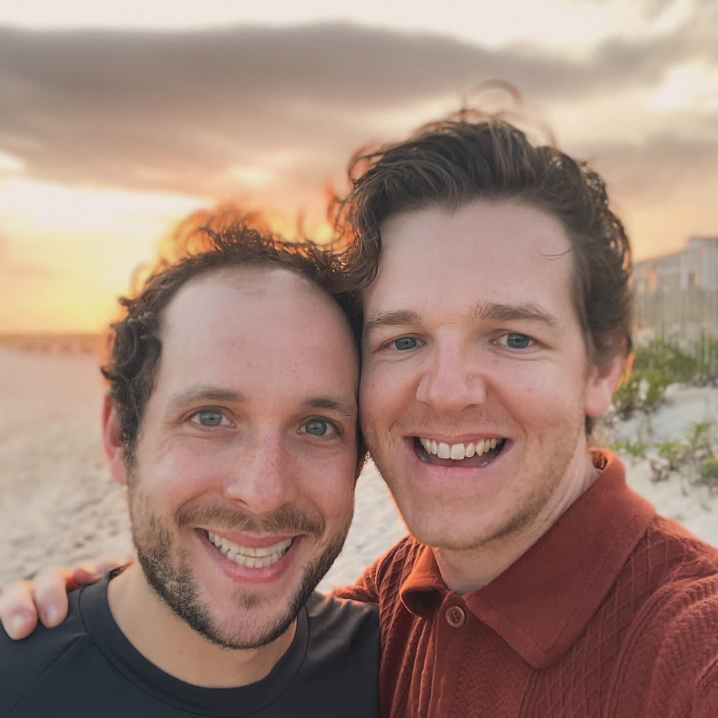 August 2024 - Long Beach Island, NJ - Sunset Engagement: Sean said something like: home is where you are now.