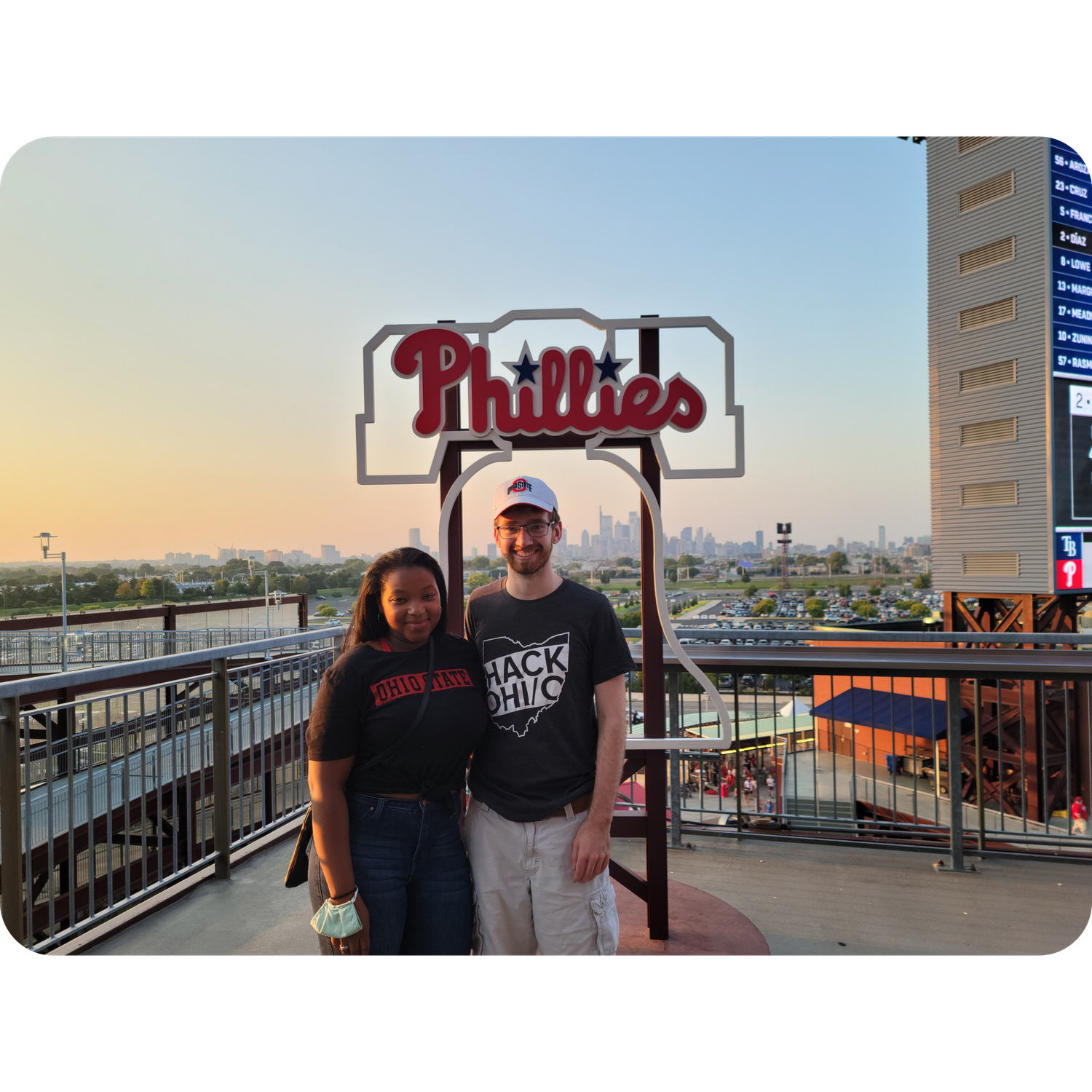 August 2021: First Phillies game after the big move