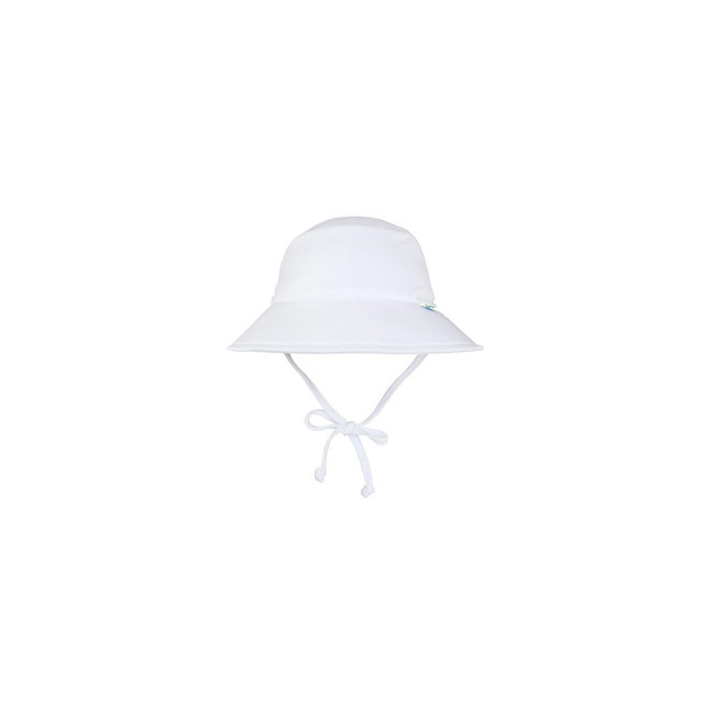 Green Sprouts Baby/Toddler Breathable Bucket Sun Protection Hat - White - 0/6 Months