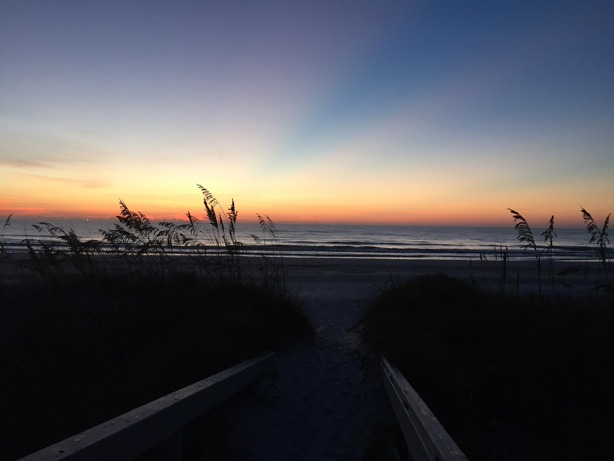 Atlantic Ocean at sunrise