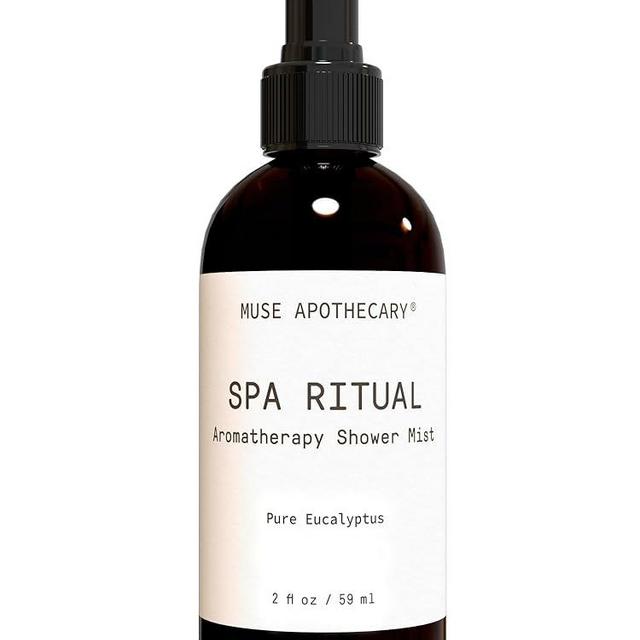 Muse Apothecary Spa Ritual Pure Eucalyptus Oil Shower Mist - Eucalyptus Spray for Shower, Spa, Bath, and Linen - Aromatherapy Eucalyptus Essential Oil Spray - 2oz
