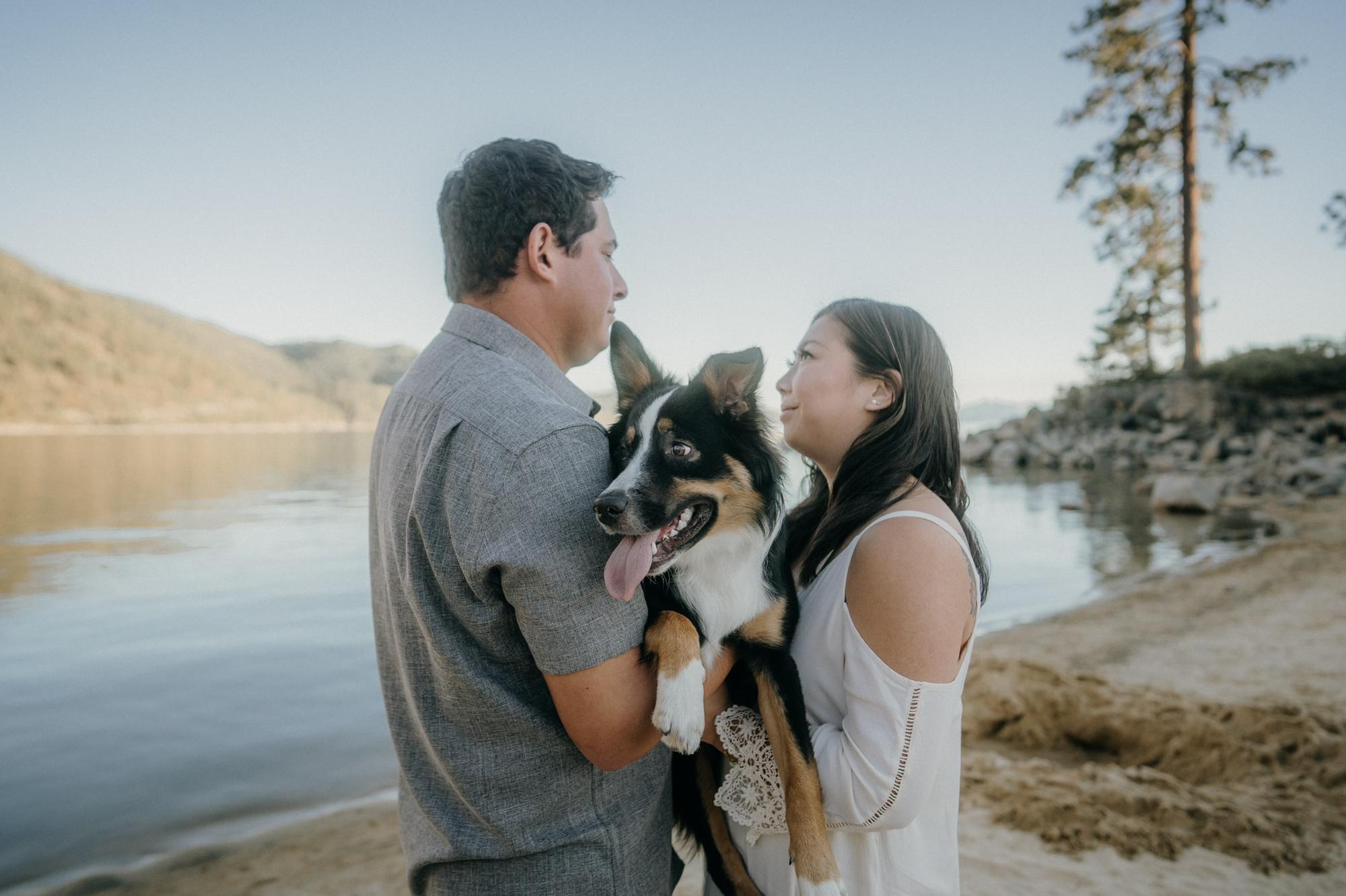 Engagement Photos - Sand Harbor Beach, Lake Tahoe