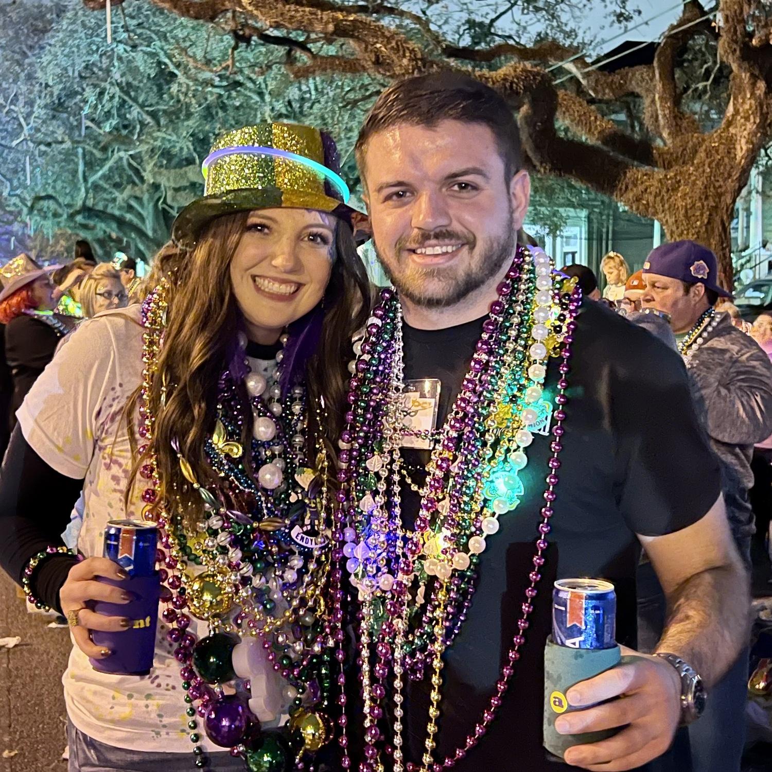 We celebrated big at Mardi Gras in New Olreans