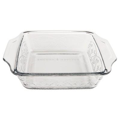 Anchor Hocking Laurel 8" Cake Dish Clear