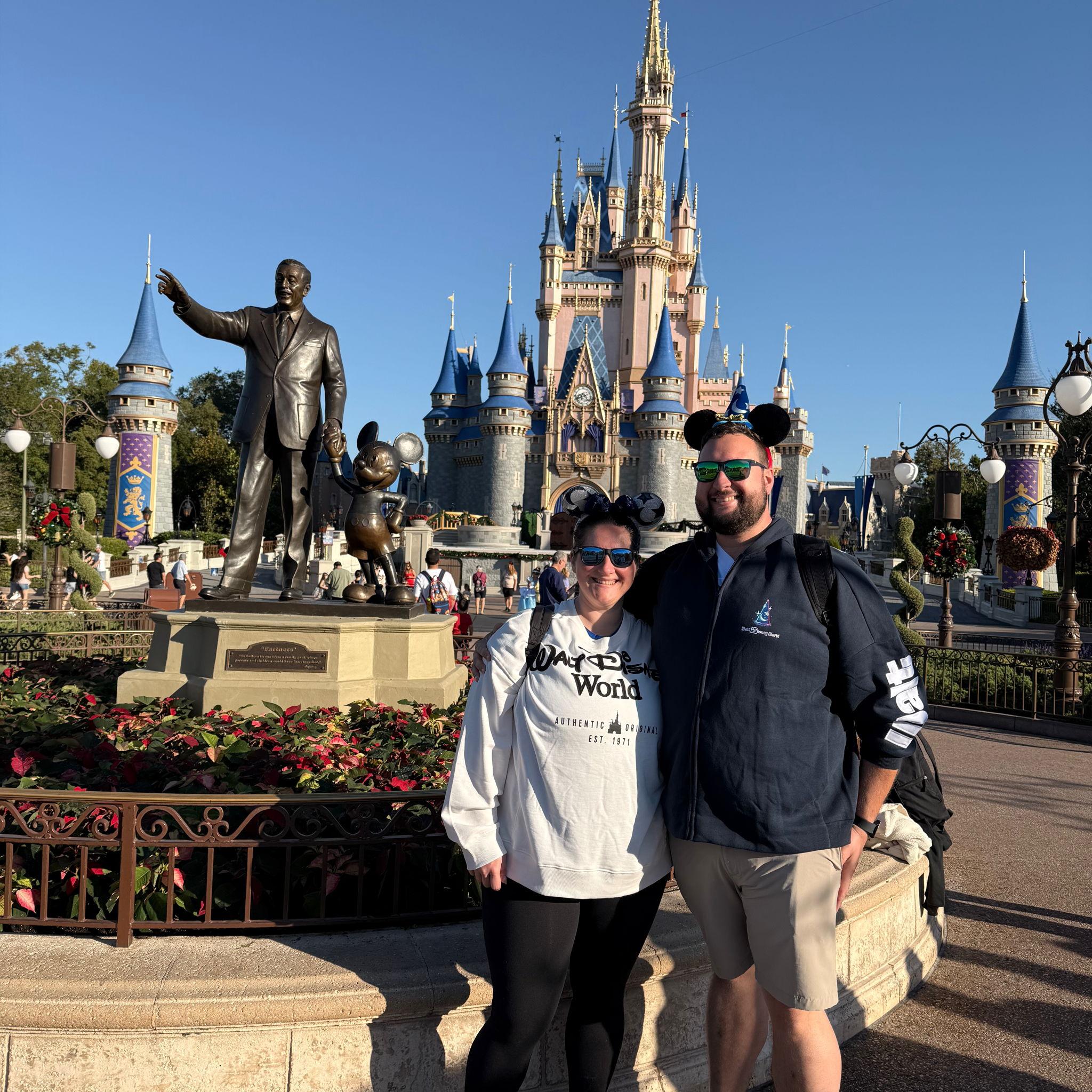 Alicia's first time at Disney World, Noveber 2025