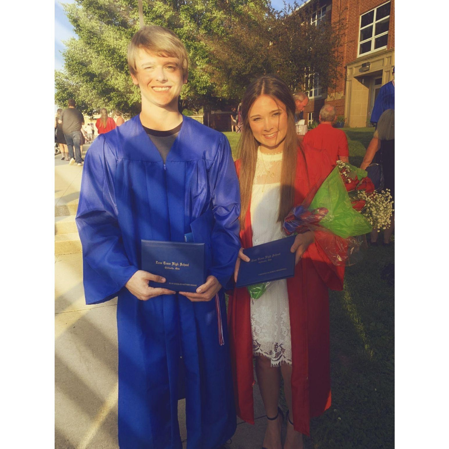GRADUATED HIGH SCHOOL TOGETHER