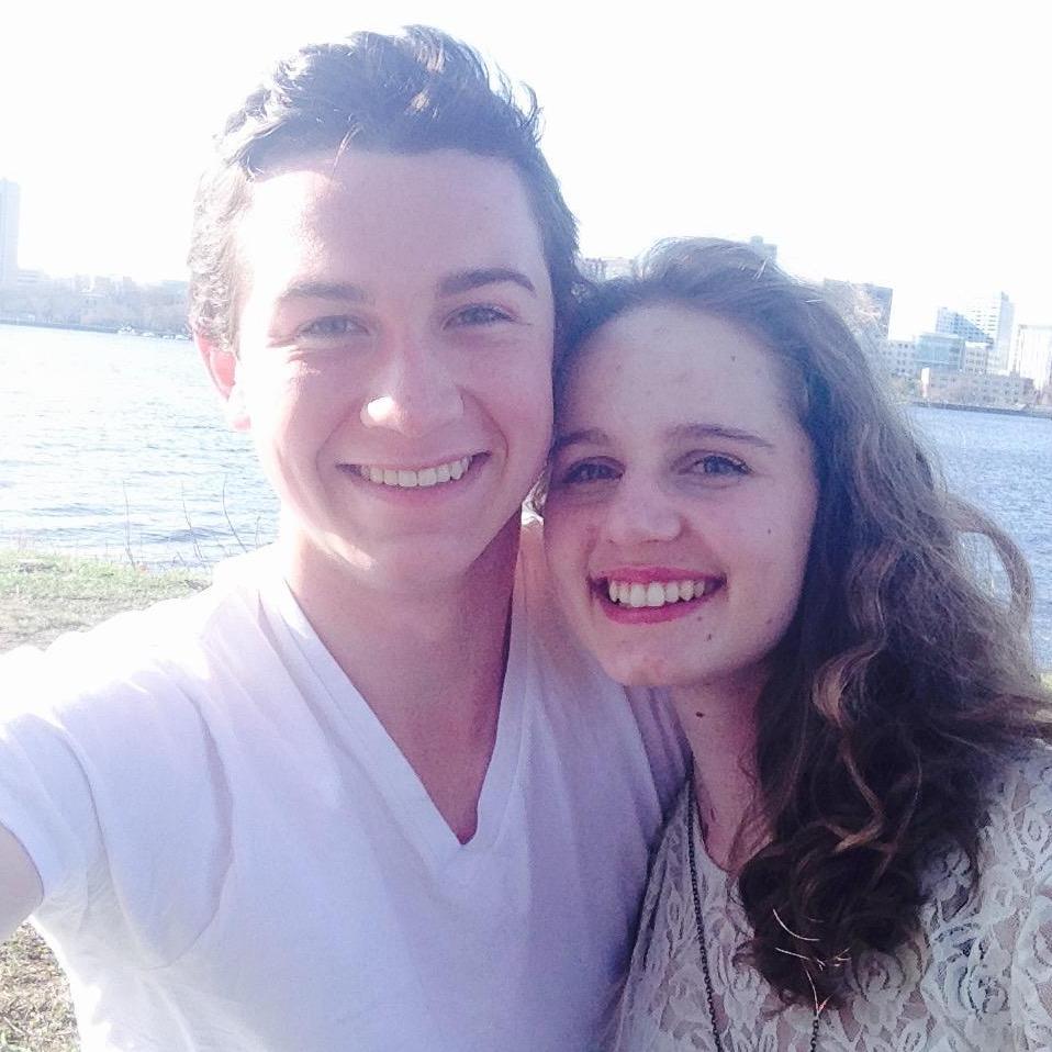 We took this selfie after saying, "I love you" to each other for the first time! (2014)