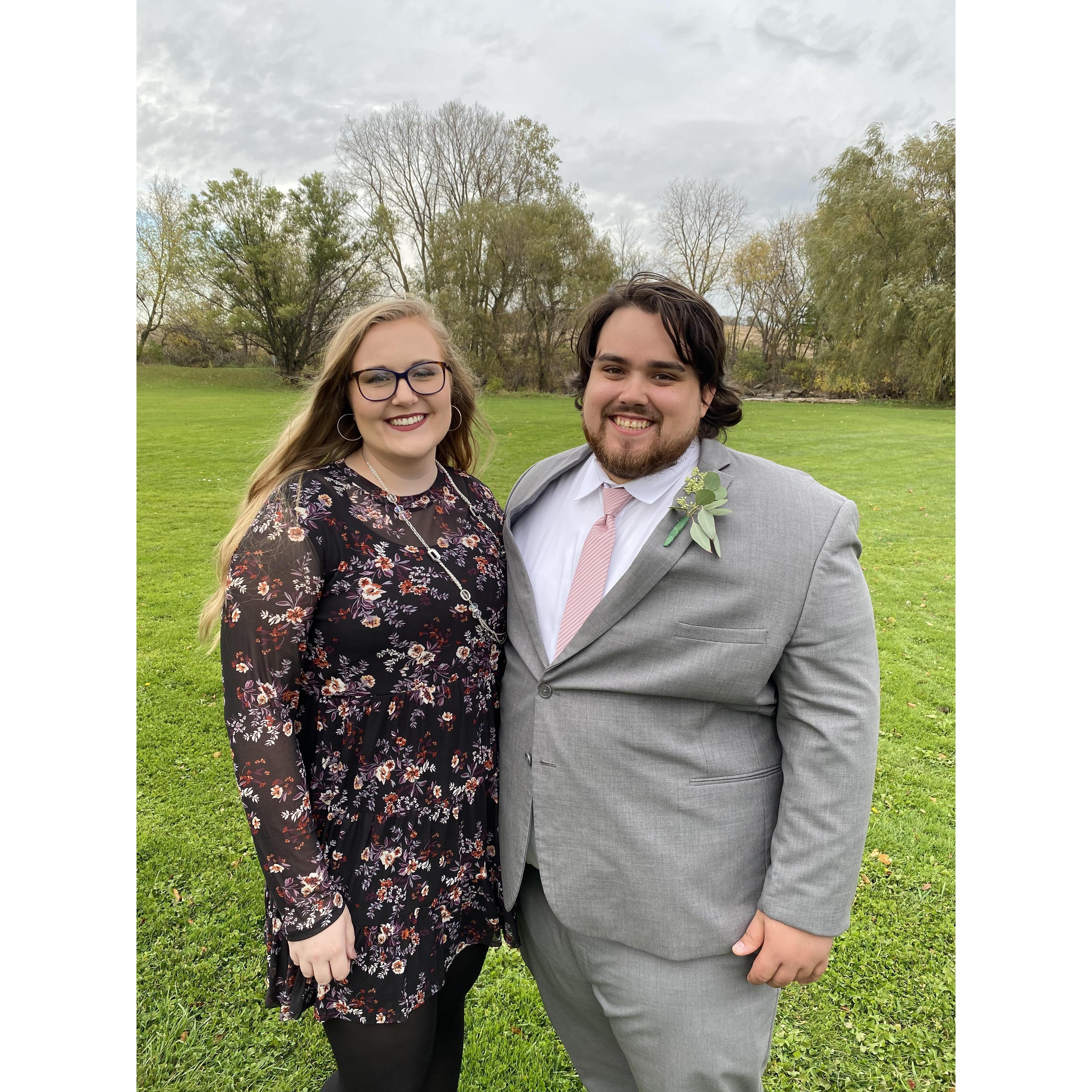 Wedding 3 of 3 in 2020! The end of the year was busy with weddings for us!